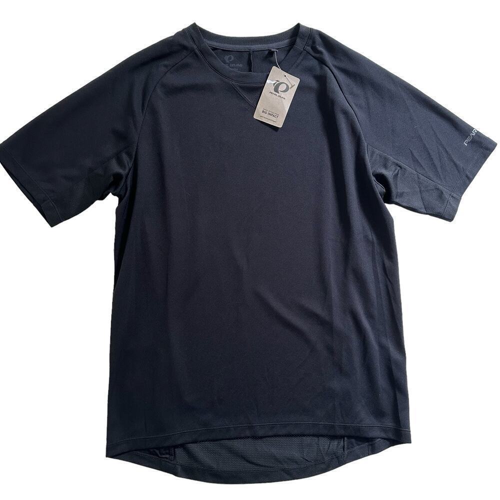 NWT Pearl Izumi Canyon Top Shirt Sleeve Tee Black Mens Medium